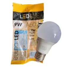 kit 10 Lâmpada Bulbo 9W  Led Amarelo Branco Frio 6500k 3000k A60 Bi-volt INMETRO