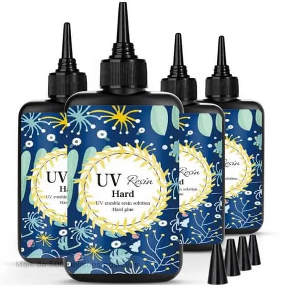 Resina UV Transparente / Cola Cristal Ultravioleta / Cola de Cura