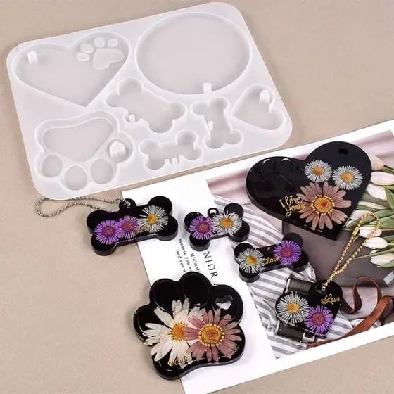Molde Silicone Pet / Molde para Resina Epóxi