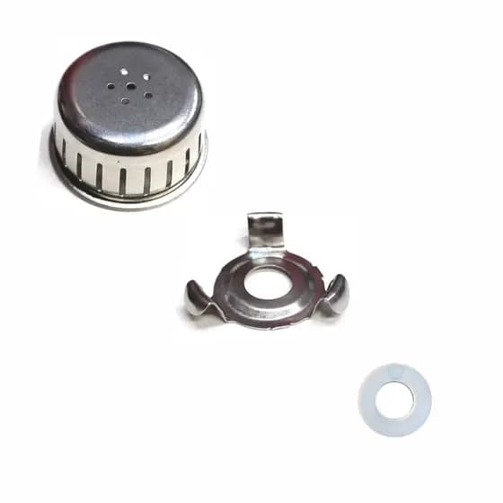 Kit Reparo Filtro Metálico, Encaixe e Anel Panela Pressão