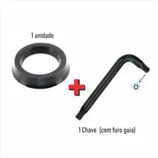 Kit-1 Retentor Vedação Dolce Gusto + 1 Chave T10 C/furo Guia
