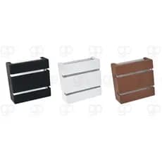 LUMINARIA ARANDELA SLIM 2 FRISOS 2 FOCOS -AREAS EXTERNA/INTERNA- PAREDE, FACHADA, MURO, JARDIM