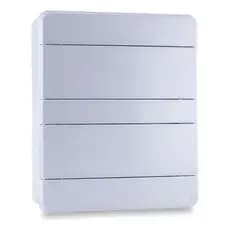 Quadro Distribuição 24 Disjuntores Din Embutir Branco Force Line