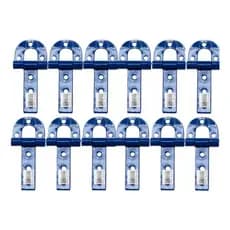 12 Dobradiça Porteira 138mm Nº 0 Aço Carbono Ferradura -BFL