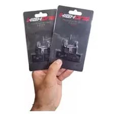 2 Par Pastilha Freio Bike Mtb Semi Metálica Alivio Mt200