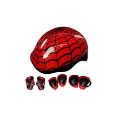 Kit Proteção Infantil Patins Skate Motocross Segurança Cor Aranha
