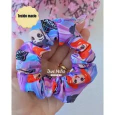 Xuxinhas Guerreiras Kpop Scrunchies Personagens Amarrador de cabelo infantil Elastico de cabelo