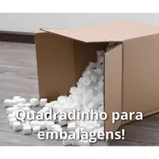 QUADRADINHO CUBOS DE EPS PARA EMBALAGENS 250 LITROS - ENVIO IMEDIATO