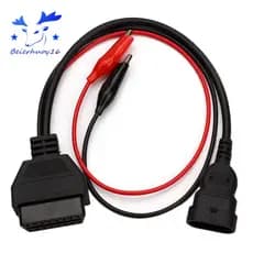 Para fiat 3 Pinos Alfa Lancia A 16 OBDII OBD2 Obd-II Adaptador De Conector Cabo De Diagnóstico