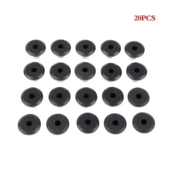 Bujão De Enchimento De Óleo Plano De Macaco Vertical Universal Hidráulico De Borracha Novo 20PCs