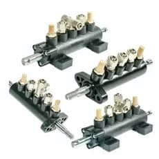 1PC Trocador De Pneus Peças De Reposição Controle De Ar Válvula De Pedal De Cinco Vias Para Interruptor De Cilindro