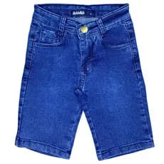Bermuda Jeans Masculina Short Infantil Meninos