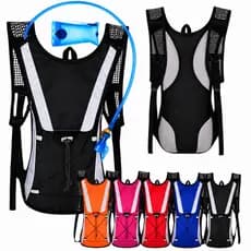 Mochila de Hidratação Lorben com Bolsa Reservatório Água 2L Camelback Camelbag Ciclismo Bike Trilha