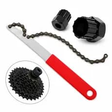 Kit Chave Extrator Movimento Central Kenli + Chave Extratora de Cassete k-7 Mtb Speed Catraca Bike