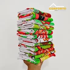 Kit com 10 Panos de Prato Decorativos 45x75cm – 100% Algodão | Cozinha Luxuosa!
