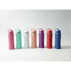 Garrafa de Água Esportiva Térmica com canudo de 500ml
