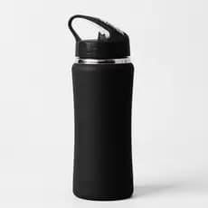Garrafa térmica inox 350ML com Canudo