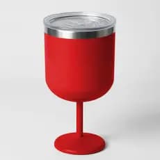 TAÇA TERMICA PARA GIN VINHO DRINKS COPO COM TAMPA 414ML