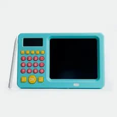 Lousa Calculadora Infantil Jogos Tablet Educativo Interativo LCD 6,5 Polegadas