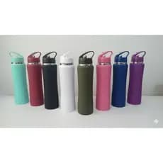 Garrafa Térmica 750ml Bebidas Inox squeeze Com Canudo Para Hidratação