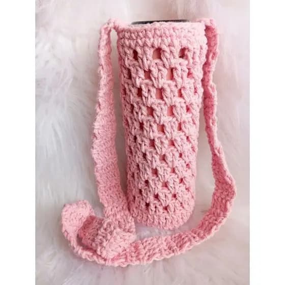 Crochê Artesanal – Para Garrafas de 500ml a 750ml