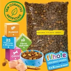 Ração Pedigree Cães Filhotes Raças Pequenas Sabor Carne e Vegetais A Granel - ENTREGA IMEDIATA