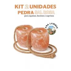 KIT 2 SAL DO HIMALAIA BLOCO PARA EQUINOS 2,9KG - ENTREGA IMEDIATA