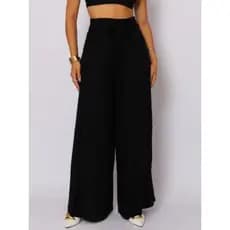 Calça Envelope / Calça pareo /Saida de Praia /  Calça Pantalona Envelope Feminina De Amarrar Com Fendas na Lateral