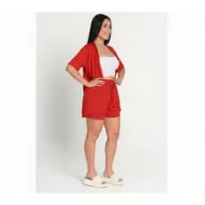 Conjunto Feminino / Conjunto Kimono / Short feminino / Conjunto Verão