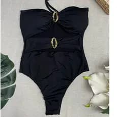 Maiô Plus Size Feminino Com Bojo Fio Duplo Biquini Extra Grande Moda Praia