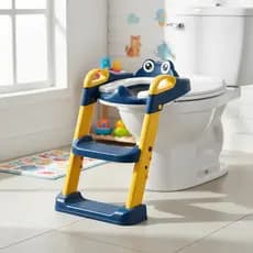 Assento Infantil Redutor Vaso Sanitário Anatômico Confortável Azul