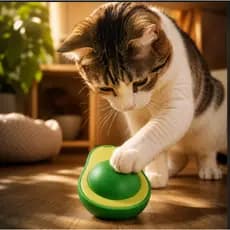 BRINQUEDO INTERATIVO LAMBE LAMBE ABACATE CATNIP PARA GATOS ERVA NATURAL - Brinquedo Pet Gato