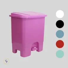 Lixeira com Pedal 13 Litros Colorida Para Cozinha Banheiro Escritório Área de Serviço