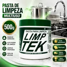 2 Limp Tek 500g Pasta Para Limpeza Profunda Lavagem A Seco Multiuso Carro Casa Computador