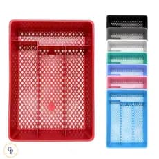 Porta Talheres Organizador de Gaveta Cozinha Multifuncional Escorredor Plástico Ajustável