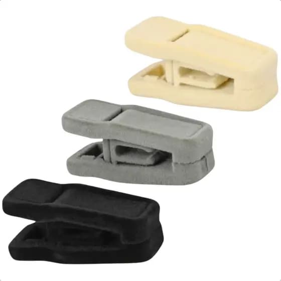 Kit Presilhas De Veludo Para Cabides Prendedor Saia Calça Blusa Blusinhas