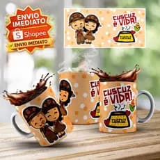 Caneca / Xícara / 325ml / Nordeste - Nordestino