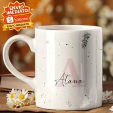 Caneca Personalizada com Nome 325ml | Presente Criativo Exclusivo