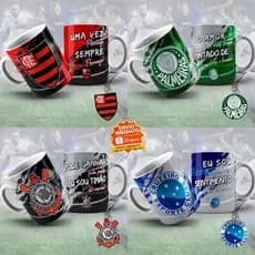 Caneca do [Time] Oficial – Porcelana 325ml Personalizada