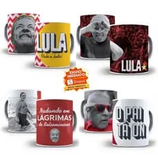 Caneca Personalizada Tema Político Brasil – Caneca Decorativa 325ml Presente Criativo