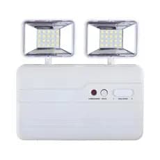 Luminária Emergência 2200 Lúmens 2 Faróis 20w, 40 Leds 6500K
