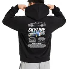Blusa Moletom Carro N Skyline Gtr Filme Velozes e Furiosos