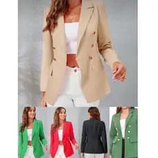 Blazer Casaquinho Femino Alfaiataria