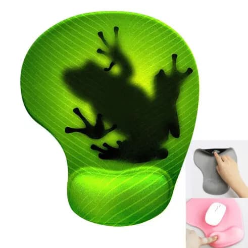 Mouse Pad Ergonômico com Apoio de Punho e Base Anti Derrapante 03464 Exbom - MP-AU2319C