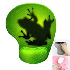 Mouse Pad Ergonômico com Apoio de Punho e Base Anti Derrapante 03464 Exbom - MP-AU2319C