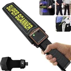 Detector De Metal Profissional Portátil Alta Sensibilidade Scanner Recarregável