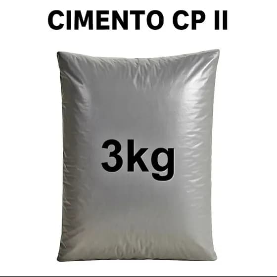 3 kg de cimento para pequenos reparos