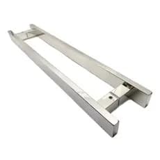 Puxador  50x30  Aço Inox Polido  Porta pivotante Madeira, Alumínio ,vidro e portão .