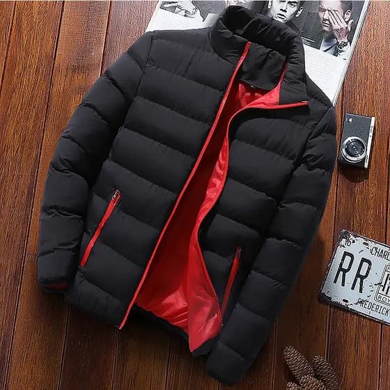 Casaco Esportivo Masculino De Inverno casual De Algodão Espesso E Quente