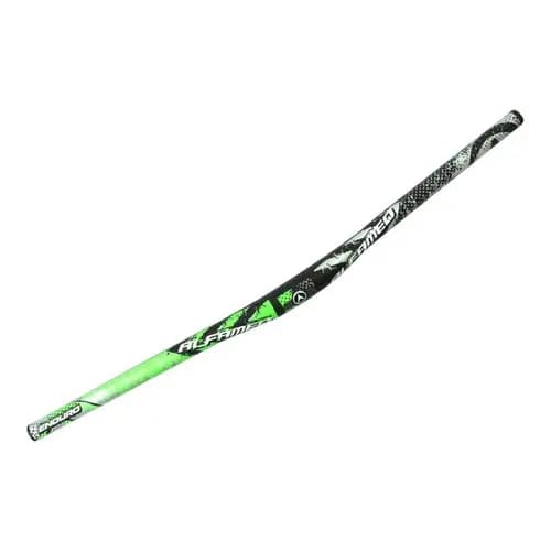 Guidão De Bicicleta Alumínio Alfameq 31.8 X 720mm Mtb Curvo